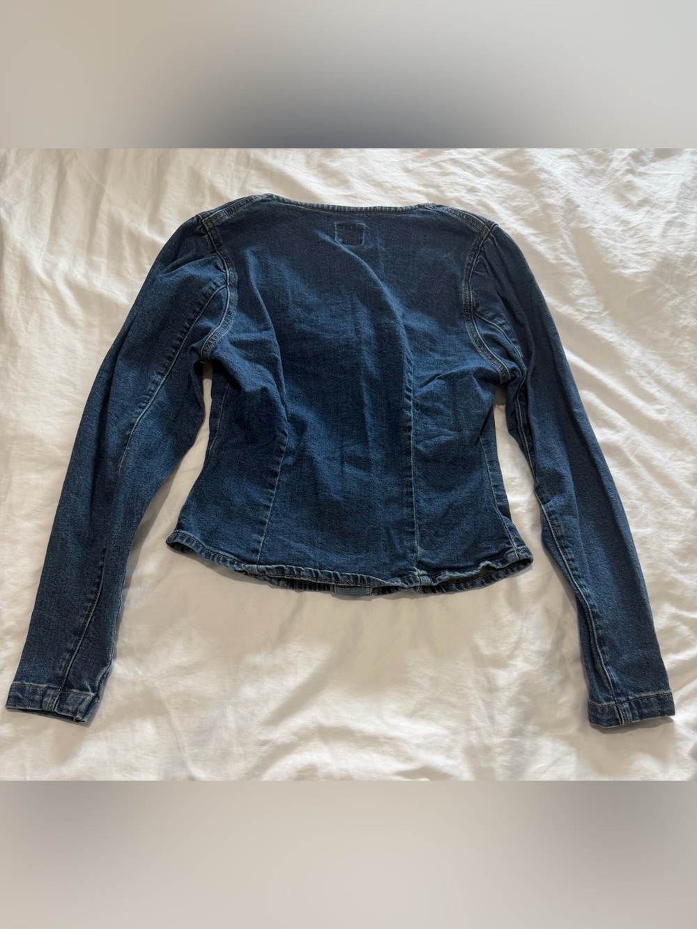 Lee Women’s Denim Button-Up Top - Picture 4 of 4